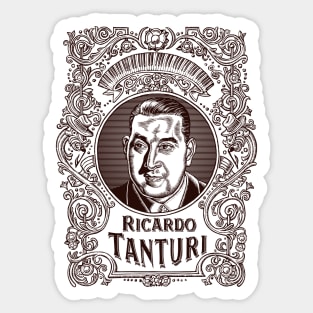 Ricardo Tanturi in Brown Sticker